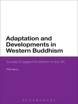 cover image of Adaptation and Developments in Western Buddhism